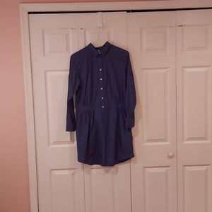 Petite Shirt style dress by Banana Republic